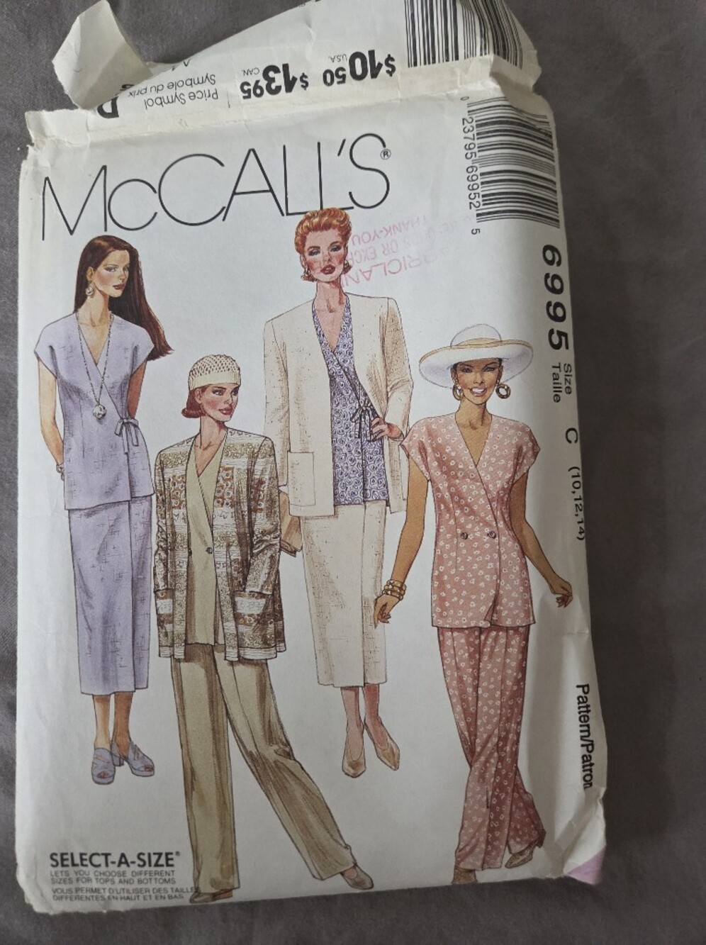 McCall's 6995 Sewing Pattern
